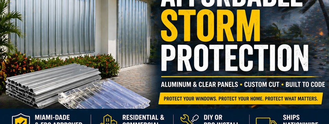 Hurricane Storm Panels – Affordable Impact Protection for Windows & Doors