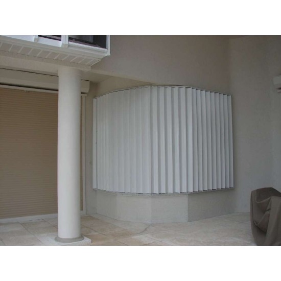 Accordion Hurricane Shutter | HV Bertha™ | Miami-Dade Approved | Custom Sizes