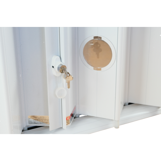 Accordion Hurricane Shutter | HV Bertha™ | Miami-Dade Approved | Custom Sizes