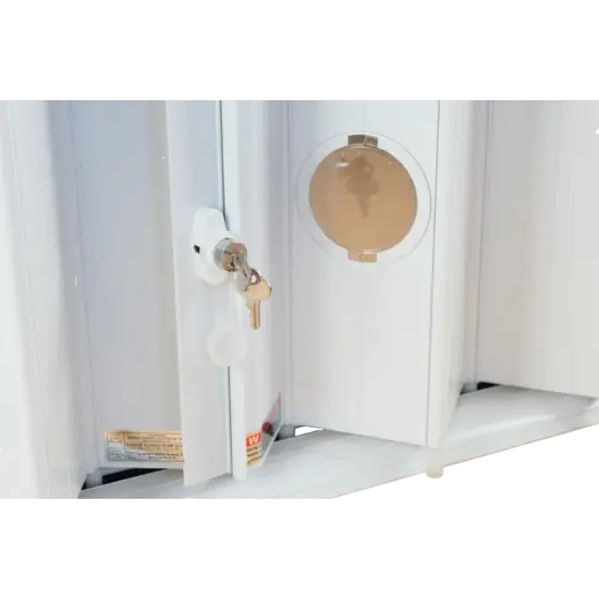 Accordion Hurricane Shutter | HV Bertha™ | Miami-Dade Approved | Custom Sizes