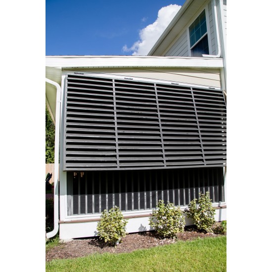 Bahama Shutters – 4" Adjustable Blades | Impact Rated