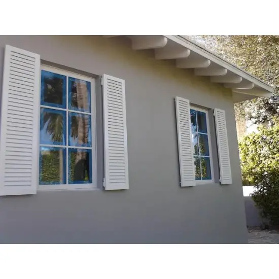 Colonial Shutters – 2" Fixed Blades | Impact Rated