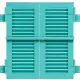 Colonial Shutters – 2" Fixed Blades | Impact Rated
