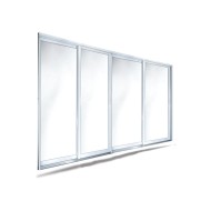 Sliding Impact Doors | 4-Panel OXXO | Mr. Glass MG-1500