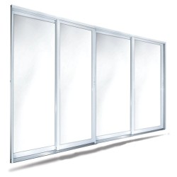 Sliding Impact Doors | 4-Panel OXXO | Mr. Glass MG-1500