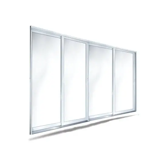 Sliding Impact Doors | 4-Panel OXXO | Mr. Glass™ MG-1500