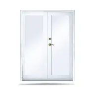 French Impact Doors XX (Full View) | CWS | Dual-Panel