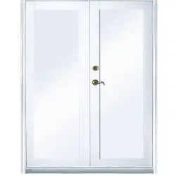 French Impact Doors XX (Full View) | CWS | Dual-Panel