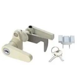 L Handle Accordion Shutter Lock | Hurricane Hardware