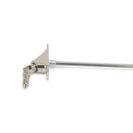 8MM Square Shaft w/ SS Pivot 90° 2 Hole Universal