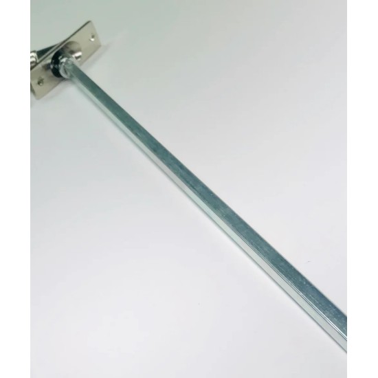 8MM Square Shaft w/ SS Pivot 90° 2 Hole Universal