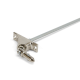 8MM Square Shaft w/ SS Pivot 90° 2 Hole Universal