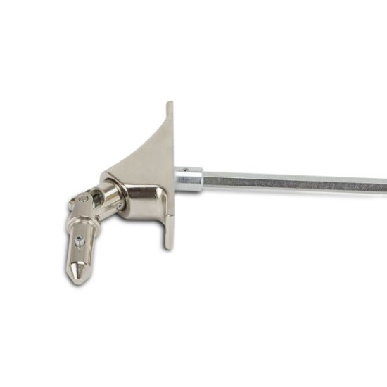 7MM Hex Shaft w/ SS Pivot 90° 2 Hole Universal