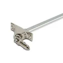 7MM Hex Shaft w/ SS Pivot 90° 2 Hole Universal