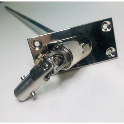 7MM Hex Shaft w/ SS Pivot 90° 4 Hole Universal
