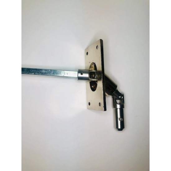 7MM Hex Shaft w/ SS Pivot 90° 4 Hole Universal