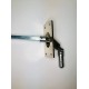 7MM Hex Shaft w/ SS Pivot 90° 4 Hole Universal