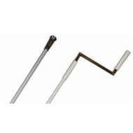 5 FT Crank Handle w/ Universal Bell | Roll Shutters