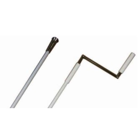 5 FT Crank Handle w/ Universal Bell | Roll Shutters