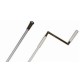 5 FT Crank Handle w/ Universal Bell | Roll Shutters