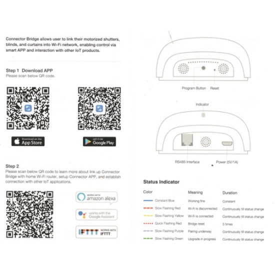 Dooya™ Smart Hub #DD7002B | Smart Control with App