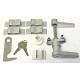 L Handle Accordion Shutter Lock | Hurricane Hardware