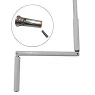 5 FT Crank Handle w/ Universal Bell | Roll Shutters