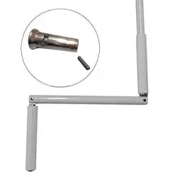 5 FT Crank Handle w/ Universal Bell | Roll Shutters