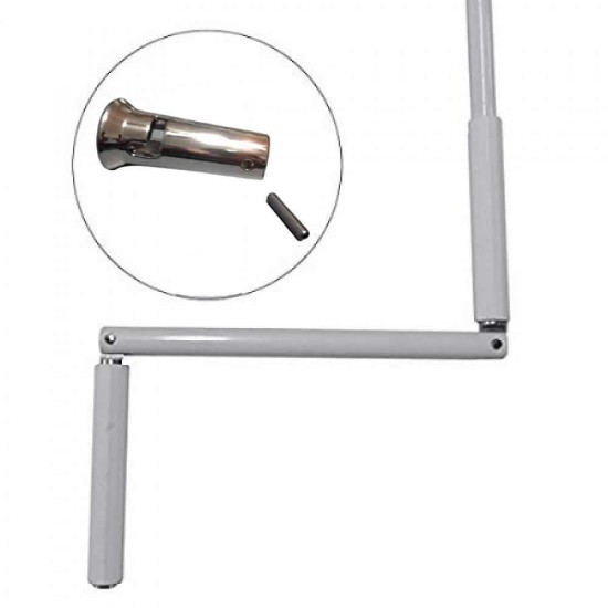 5 FT Crank Handle w/ Universal Bell | Roll Shutters