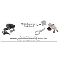 Accordion Shutter Lock | HV Bertha | Hurricane Hardware