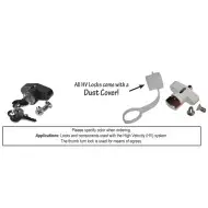 Accordion Shutter Lock | HV Bertha | Hurricane Hardware