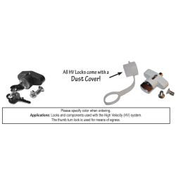 Accordion Shutter Lock | HV Bertha | Hurricane Hardware