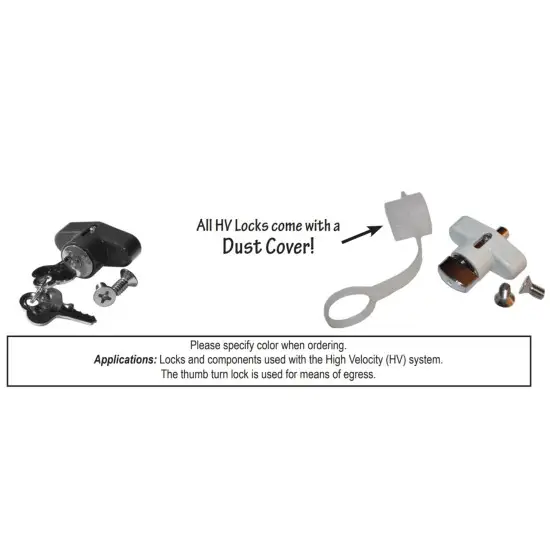 Accordion Shutter Lock | HV Bertha™ | Hurricane Hardware