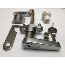 L Handle Accordion Shutter Lock | Hurricane Hardware