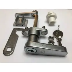 L Handle Accordion Shutter Lock | Hurricane Hardware
