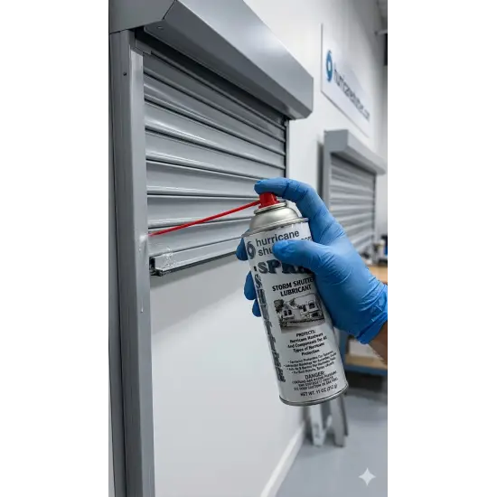 Hurricane Shutter Lubricant Spray