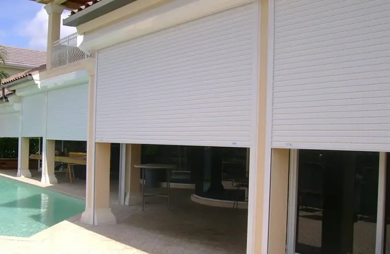 Impact-resistant rolling shutters for homes and businesses, storm and security protection wholesale.
