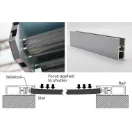 Rolling Hurricane Shutter | 63mm End Retention | Impact Rated | Custom Sizes