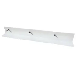 Studded Angle 6" O.C. Storm Panel Track | Custom Cut