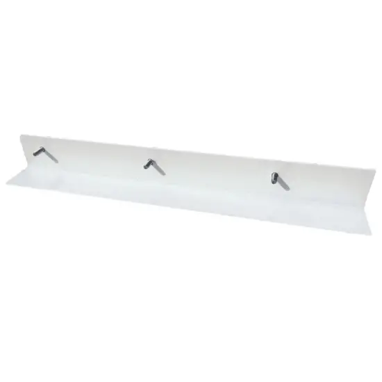 Studded Angle 6" O.C. Storm Panel Track | Custom Cut